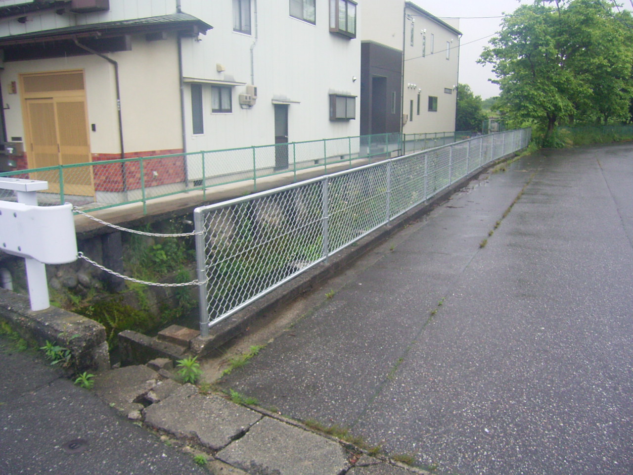 防護柵･防止柵（ガードレール・フェンス） 施工事例12