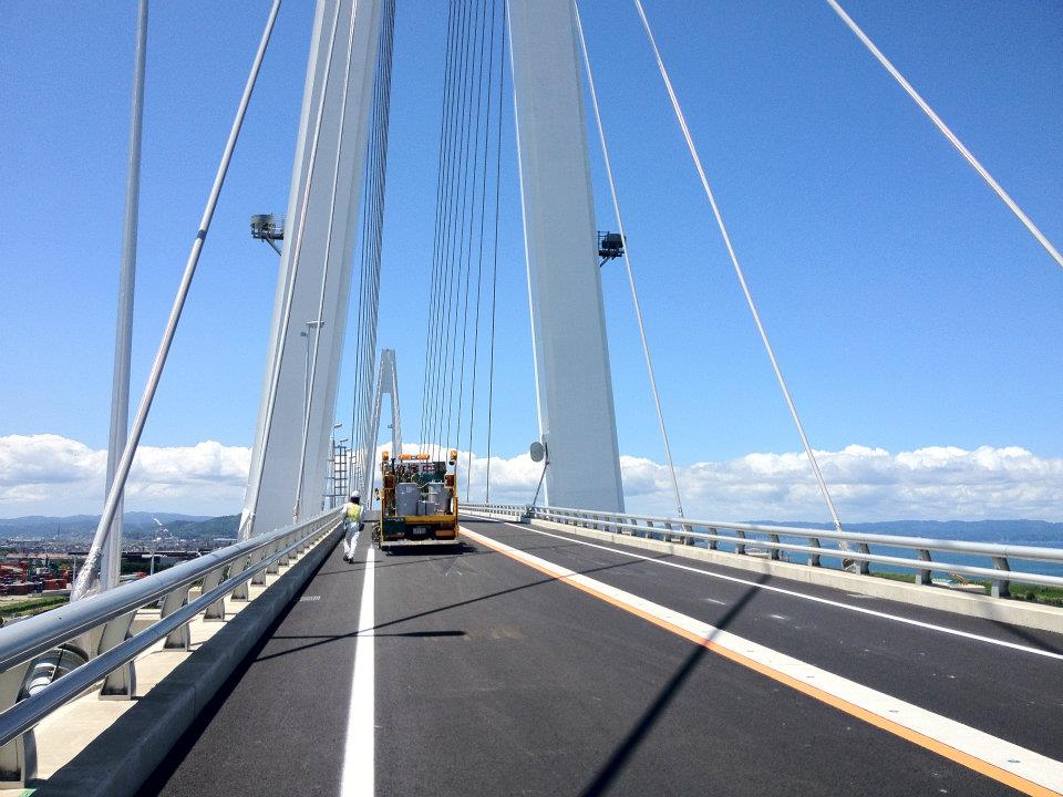 道路区画線(白線・ライン引き)１